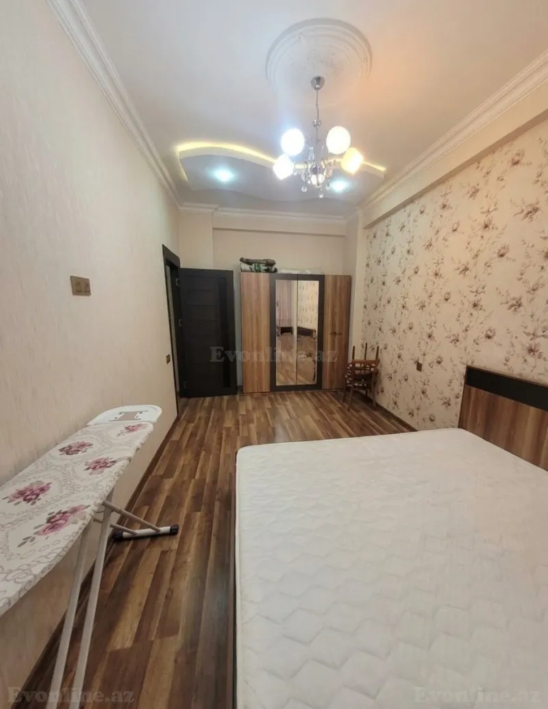 2 otaqlı yeni tikili mənzil kirayə verilir — Qara Qarayev m., Bakı - şəkil 3