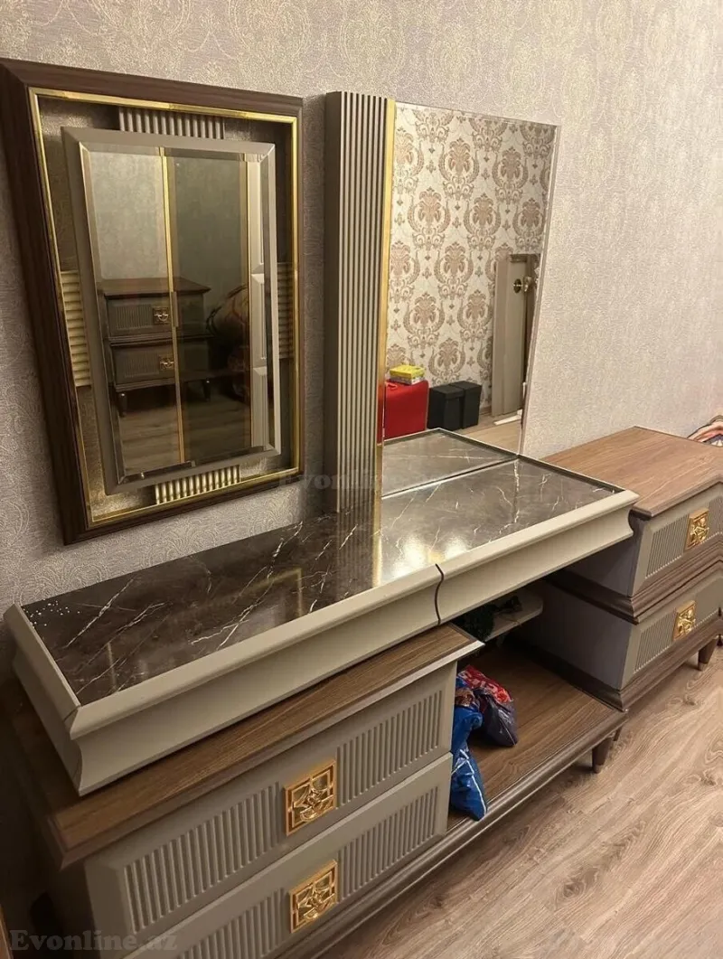 2 otaqlı köhnə tikili mənzil kirayə verilir — Elmlər Akademiyası m., Bakı - şəkil 3