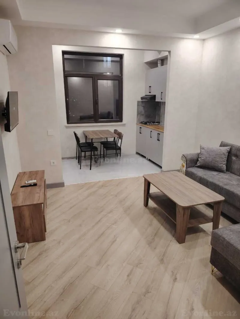 2 otaqlı yeni tikili mənzil kirayə verilir — Bakmil m., Bakı