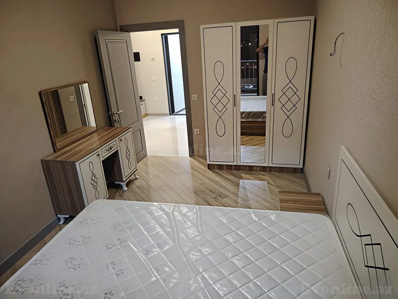 2 otaqlı yeni tikili mənzil kirayə verilir — 7-ci mikrorayon, Bakı - şəkil 2