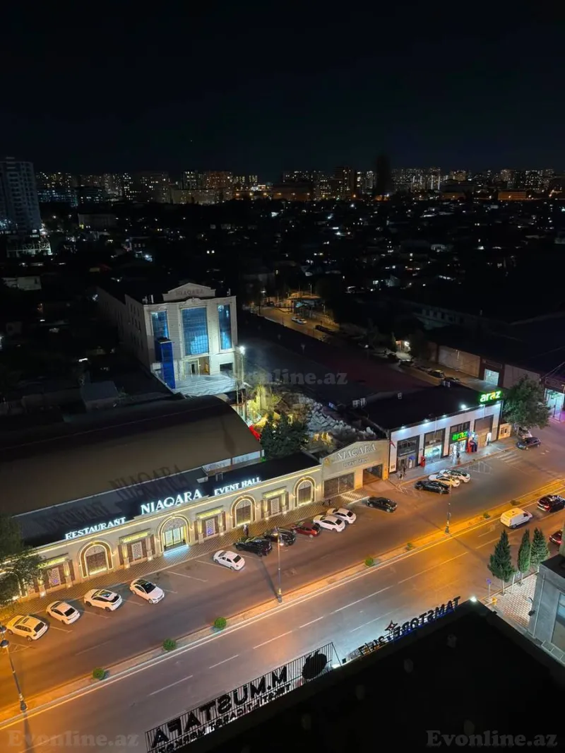 3 otaqlı yeni tikili mənzil kirayə verilir — Gənclik m., Bakı - şəkil 21
