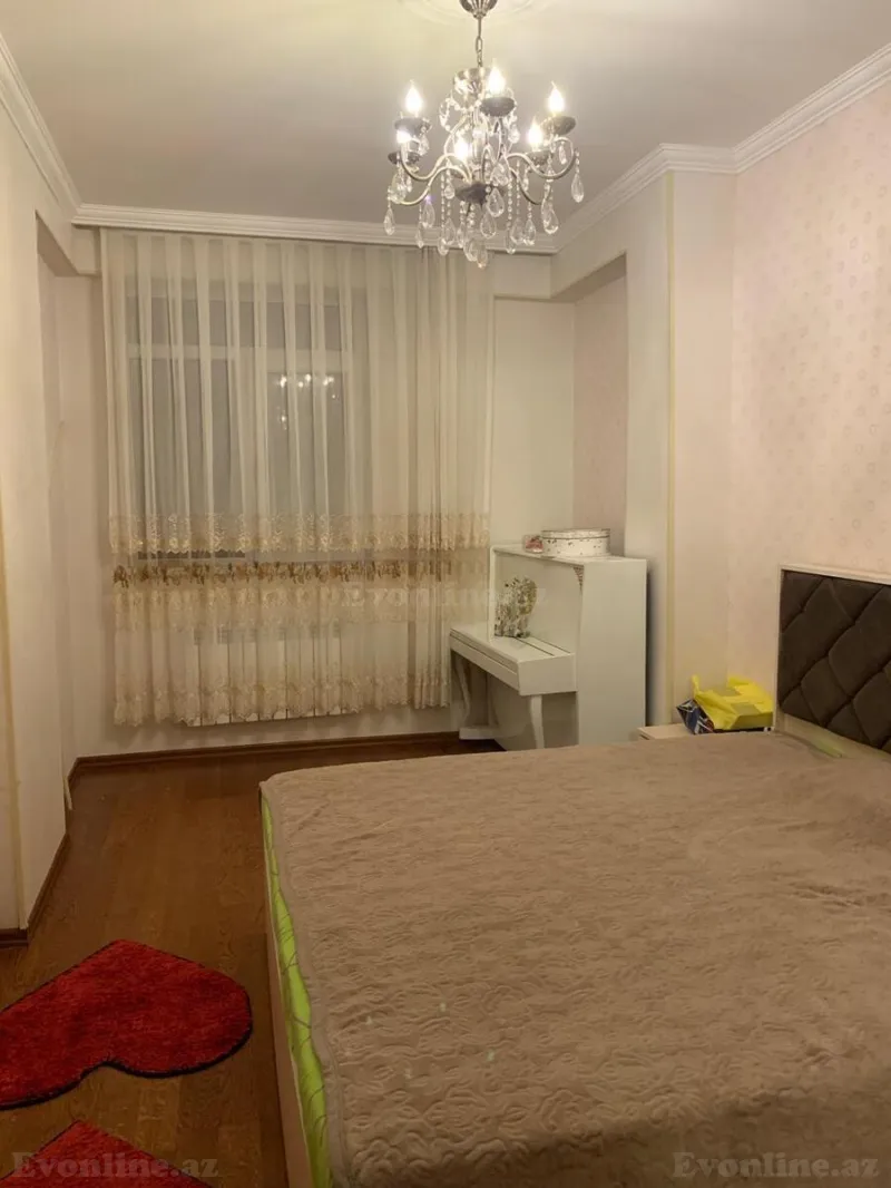3 otaqlı yeni tikili mənzil kirayə verilir — Həzi Aslanov m., Bakı - şəkil 5