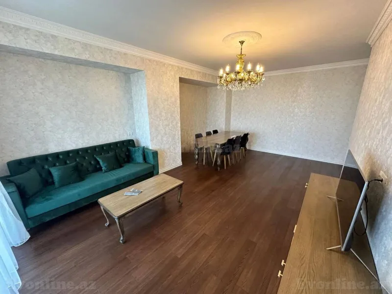 4 otaqlı yeni tikili mənzil kirayə verilir — 8 Noyabr m., Bakı - şəkil 4