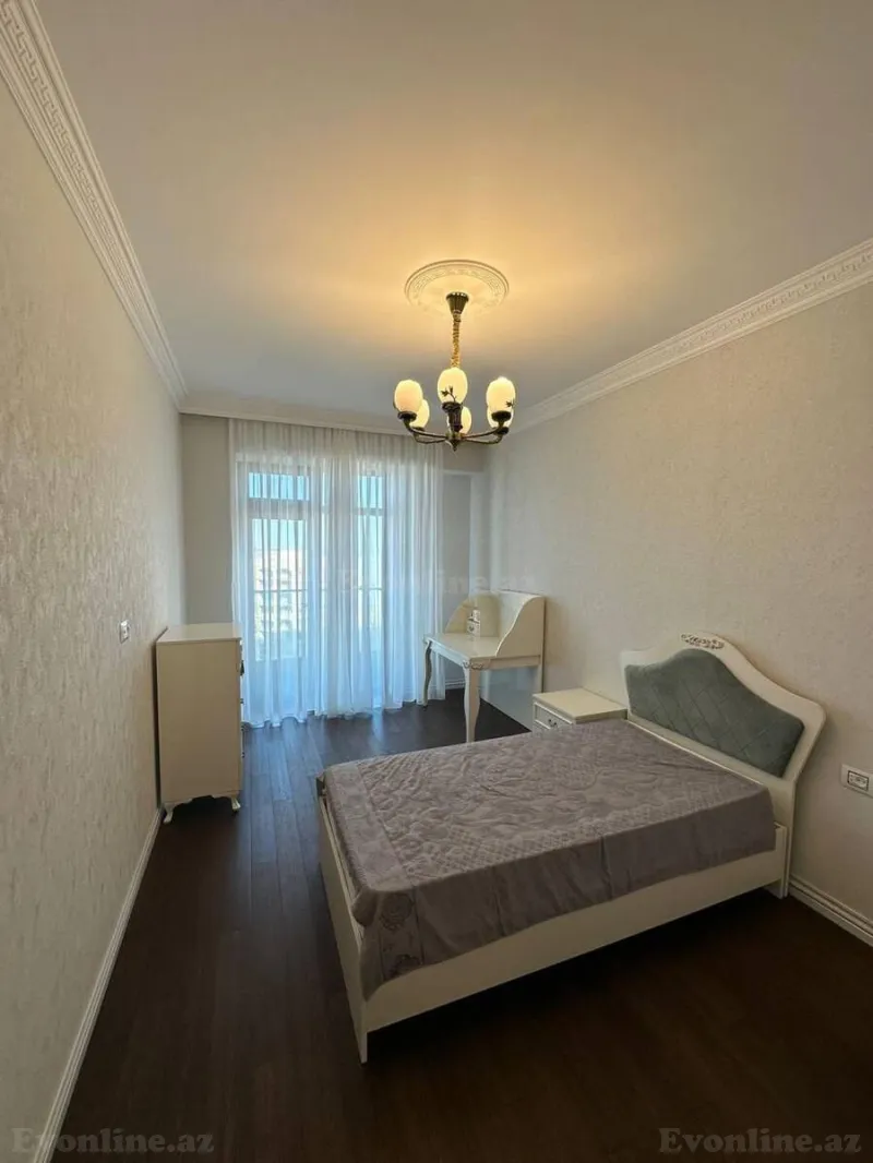 4 otaqlı yeni tikili mənzil kirayə verilir — 8 Noyabr m., Bakı - şəkil 10