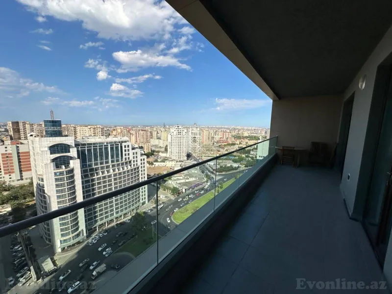 4 otaqlı yeni tikili mənzil kirayə verilir — 8 Noyabr m., Bakı - şəkil 14