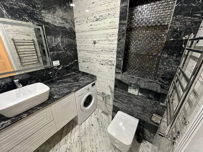 4 otaqlı yeni tikili mənzil kirayə verilir — 8 Noyabr m., Bakı - şəkil 17