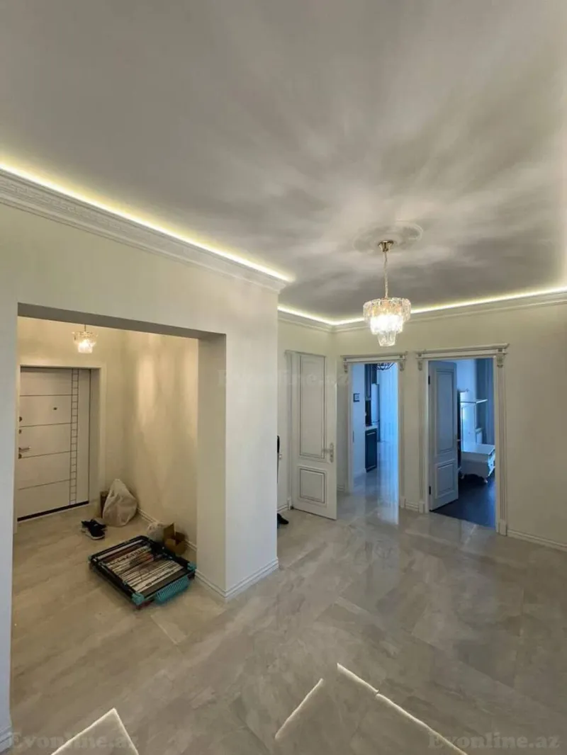 4 otaqlı yeni tikili mənzil kirayə verilir — 8 Noyabr m., Bakı - şəkil 21