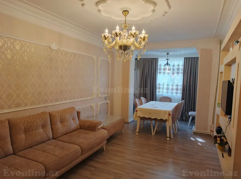 4 otaqlı Mənzil 100 m² Qaraçuxur Satılır