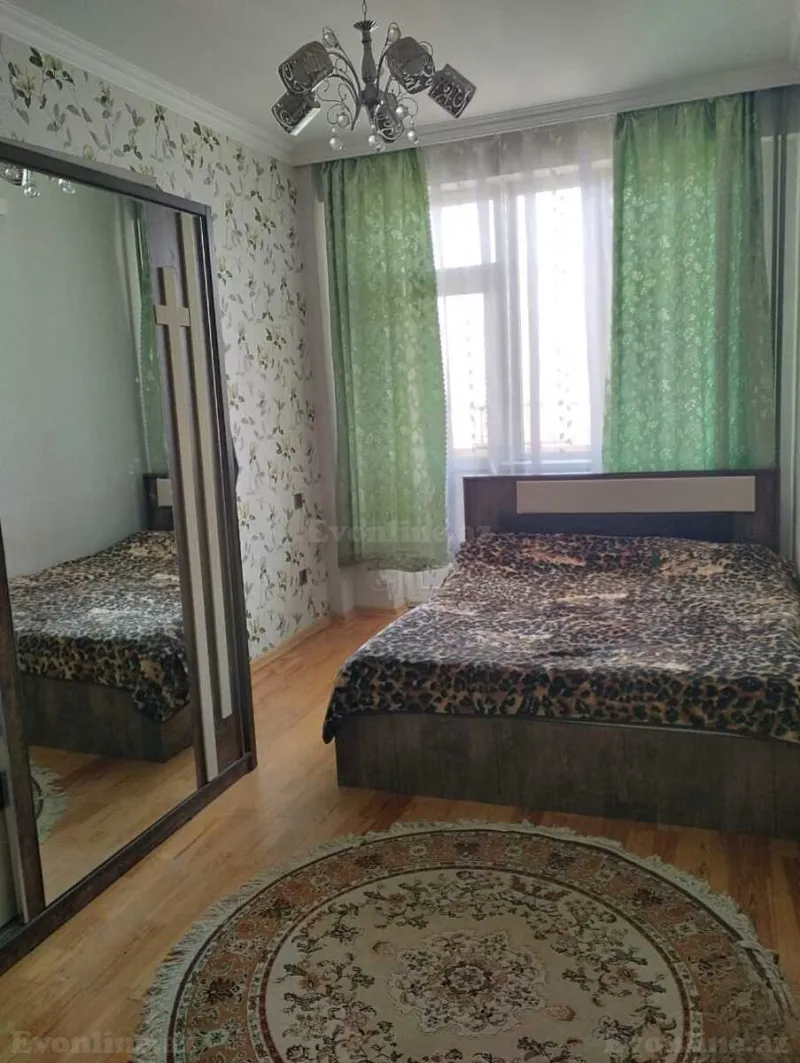 2 otaqlı yeni tikili mənzil kirayə verilir — Həzi Aslanov m., Bakı - şəkil 3
