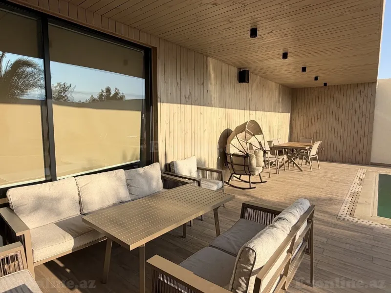12 otaqlı həyət evi kirayə verilir — Badamdar, Bakı - şəkil 7