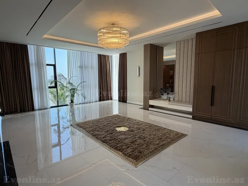 12 otaqlı həyət evi kirayə verilir — Badamdar, Bakı - şəkil 15