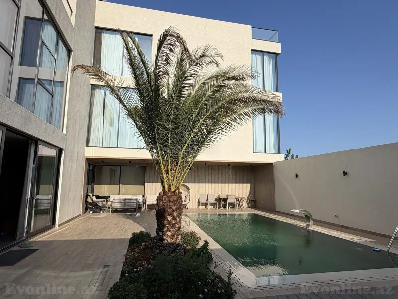 12 otaqlı həyət evi kirayə verilir — Badamdar, Bakı - şəkil 18