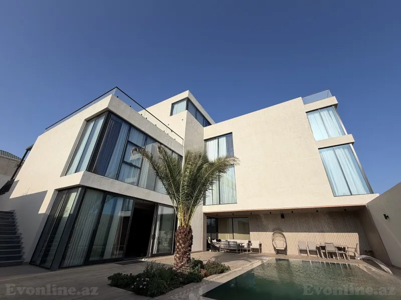 12 otaqlı həyət evi kirayə verilir — Badamdar, Bakı - şəkil 21