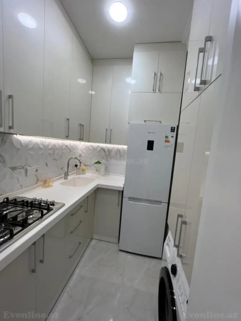 2 otaqlı yeni tikili mənzil kirayə verilir — 8 Noyabr m., Bakı - şəkil 6