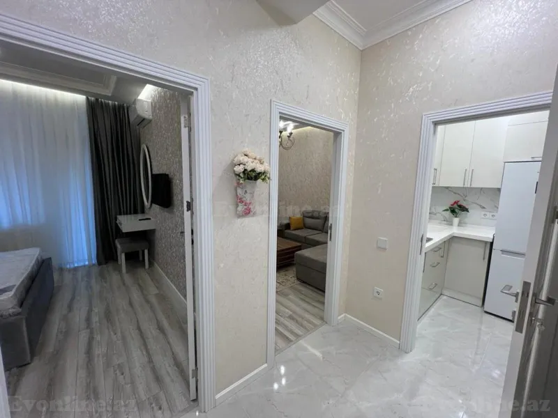 2 otaqlı yeni tikili mənzil kirayə verilir — 8 Noyabr m., Bakı - şəkil 7