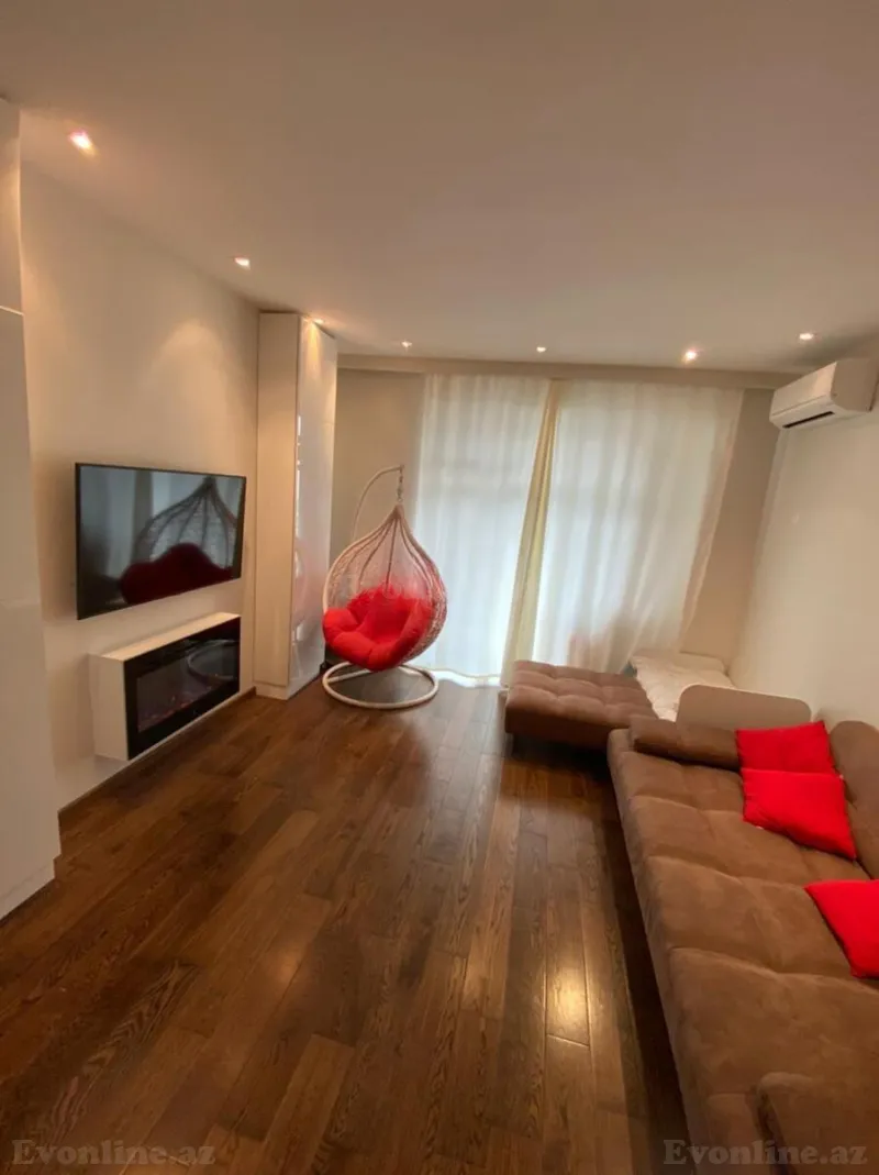 2 otaqlı yeni tikili mənzil kirayə verilir — 8 Noyabr m., Bakı - şəkil 4