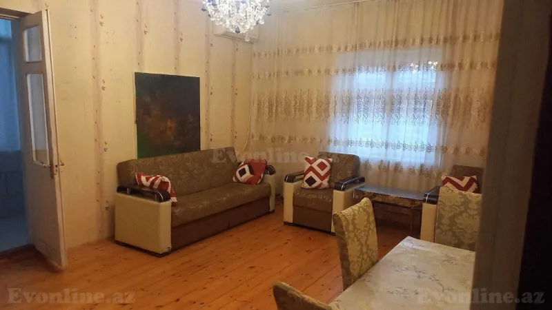 2 otaqlı Mənzil 63 m² Xətai r. Kirayə verilir