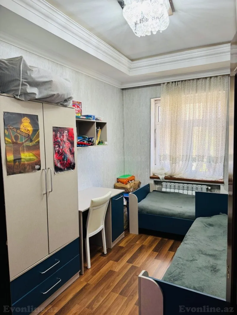 3 otaqlı köhnə tikili mənzil satılır — Neftçilər m., Bakı - şəkil 12