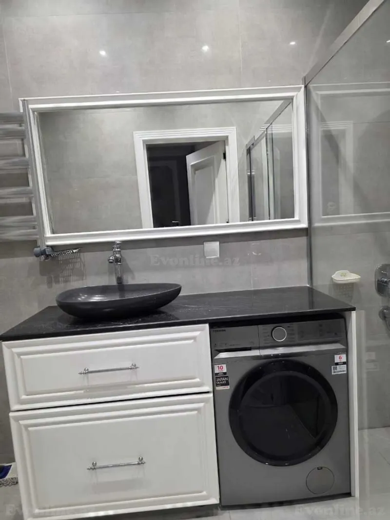 3 otaqlı yeni tikili mənzil kirayə verilir — Azadlıq prospekti m., Bakı - şəkil 13