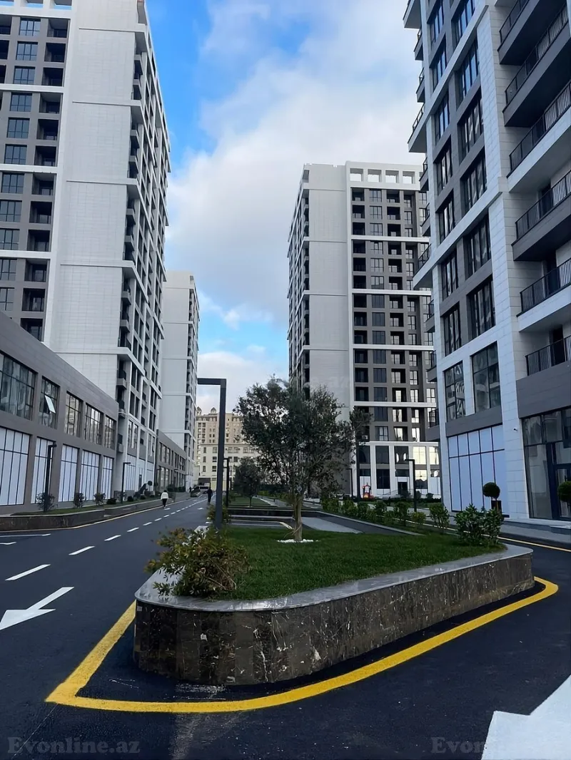 3 otaqlı yeni tikili mənzil kirayə verilir — Koroğlu m., Bakı - şəkil 13