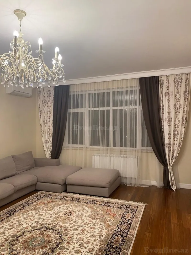 3 otaqlı yeni tikili mənzil kirayə verilir — Elmlər Akademiyası m., Bakı - şəkil 6