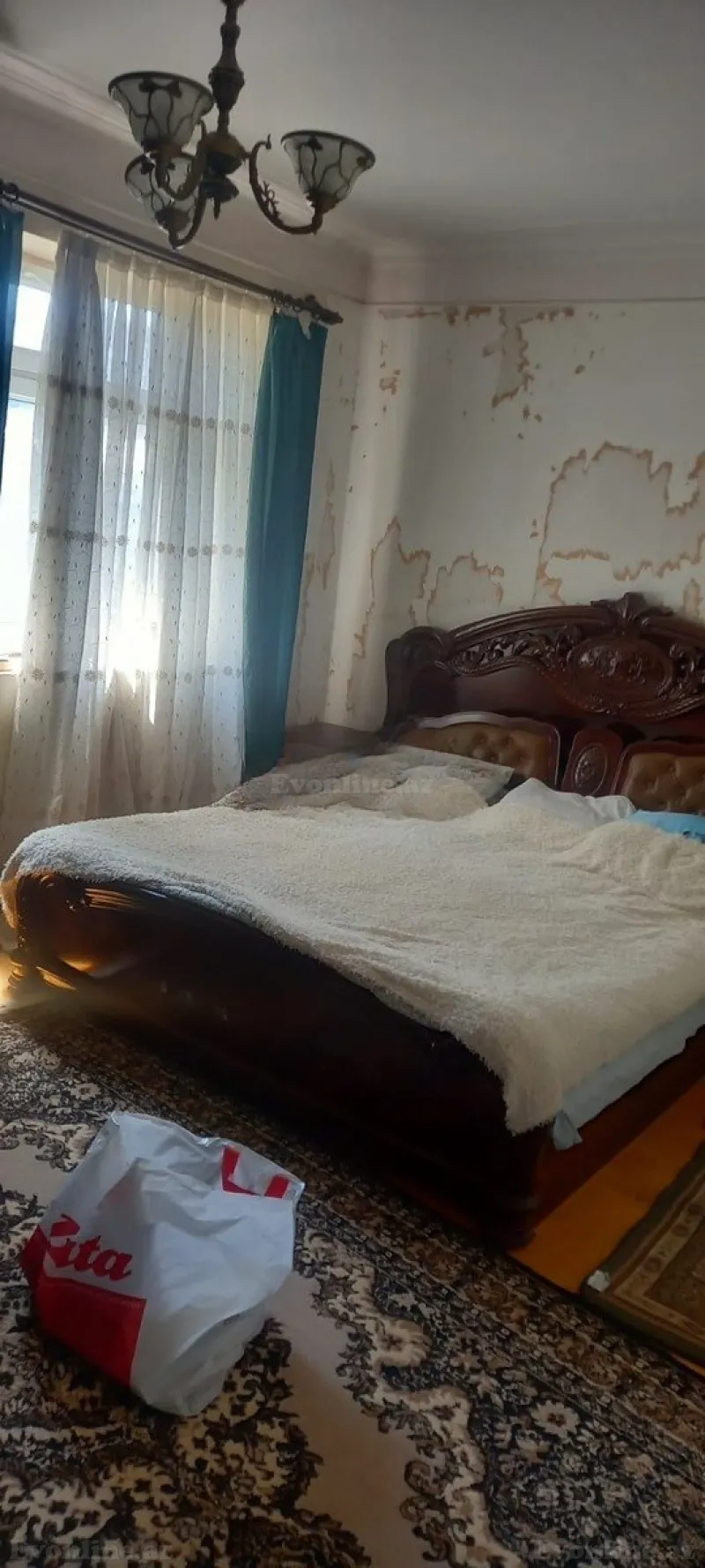 3 otaqlı köhnə tikili mənzil kirayə verilir — 8 Noyabr m., Bakı - şəkil 2
