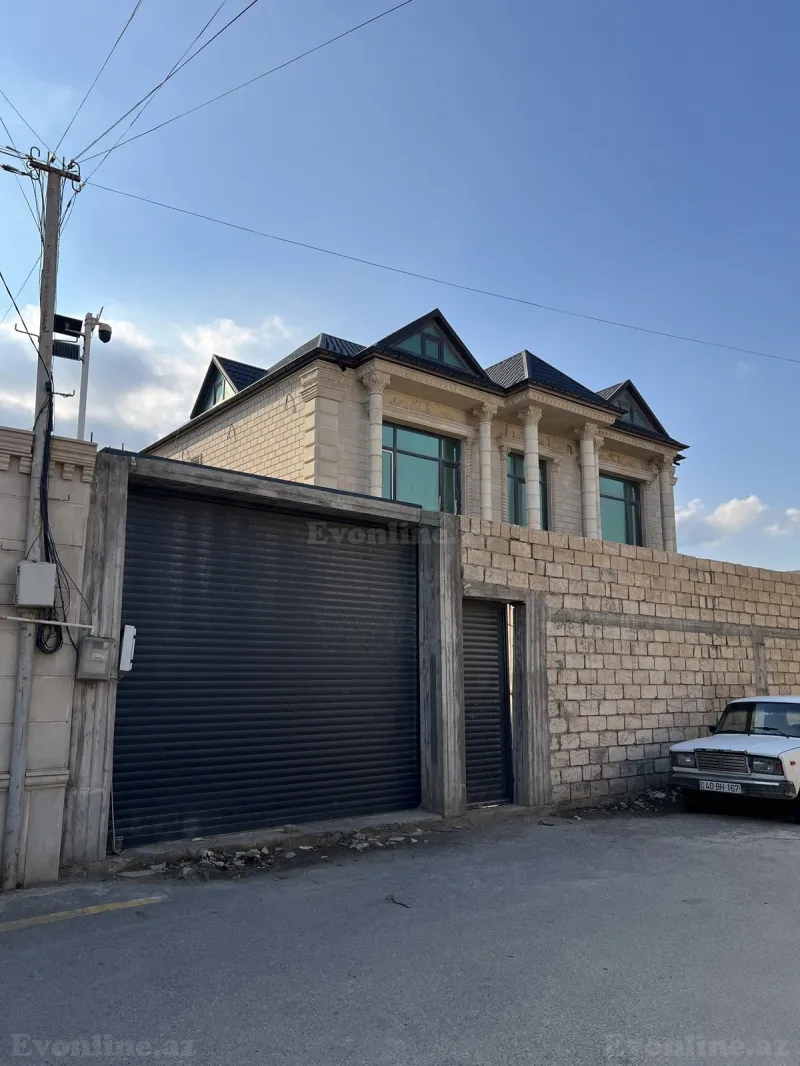 6 otaqlı həyət evi satılır — M.Ə.Rəsulzadə, Bakı