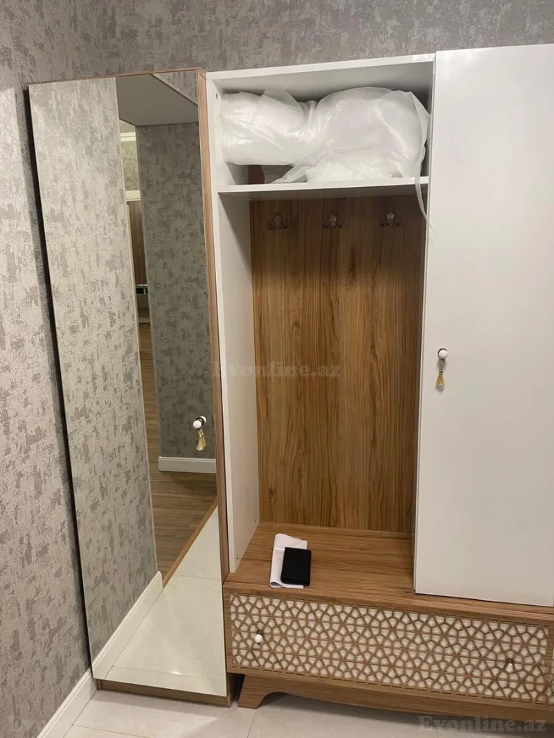 2 otaqlı yeni tikili mənzil kirayə verilir — 8 Noyabr m., Bakı - şəkil 19