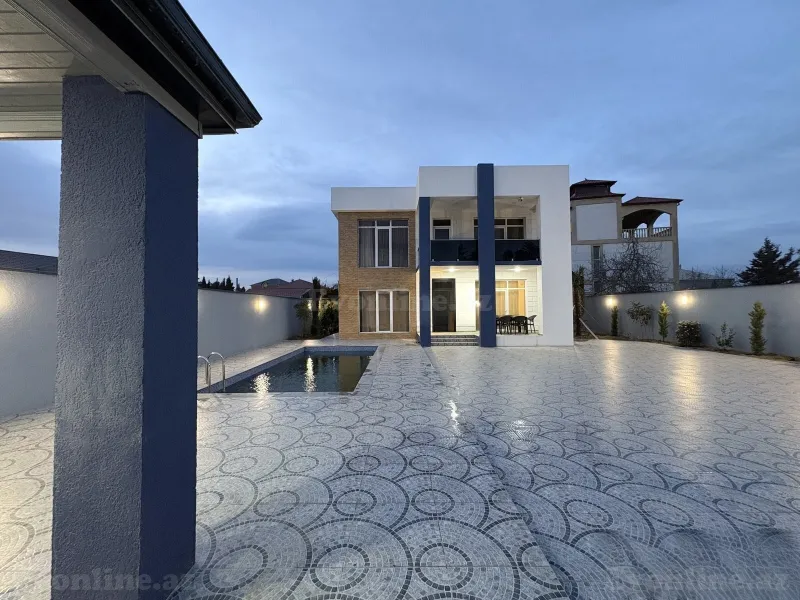 5 otaqlı həyət evi satılır — Novxanı, Bakı