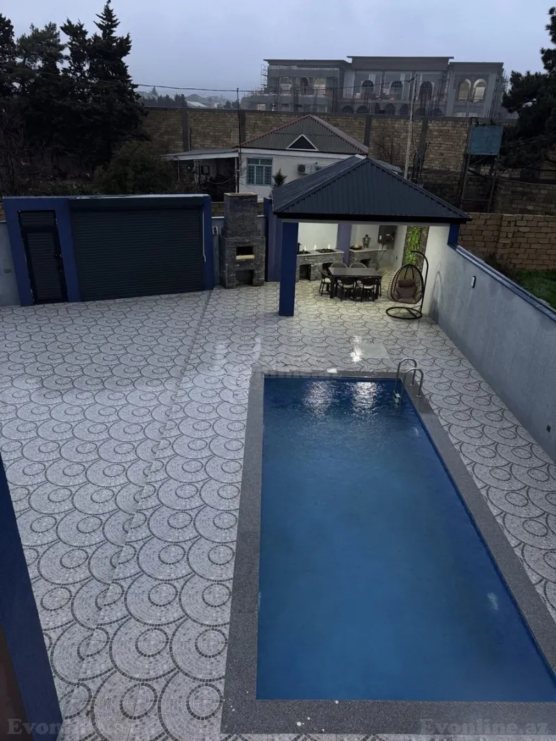 5 otaqlı həyət evi satılır — Novxanı, Bakı - şəkil 8
