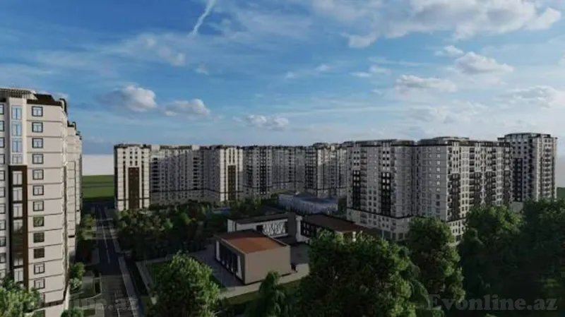 2 otaqlı yeni tikili mənzil satılır — Abşeron r., Bakı - şəkil 2