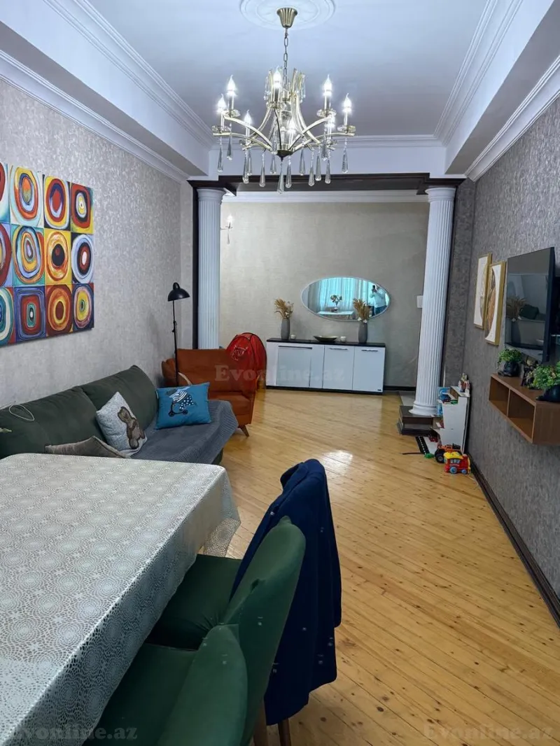 3 otaqlı yeni tikili mənzil satılır — 9-cu mikrorayon, Bakı - şəkil 2