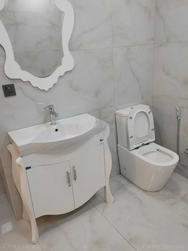 3 otaqlı yeni tikili mənzil kirayə verilir — 3-cü mikrorayon, Bakı - şəkil 17
