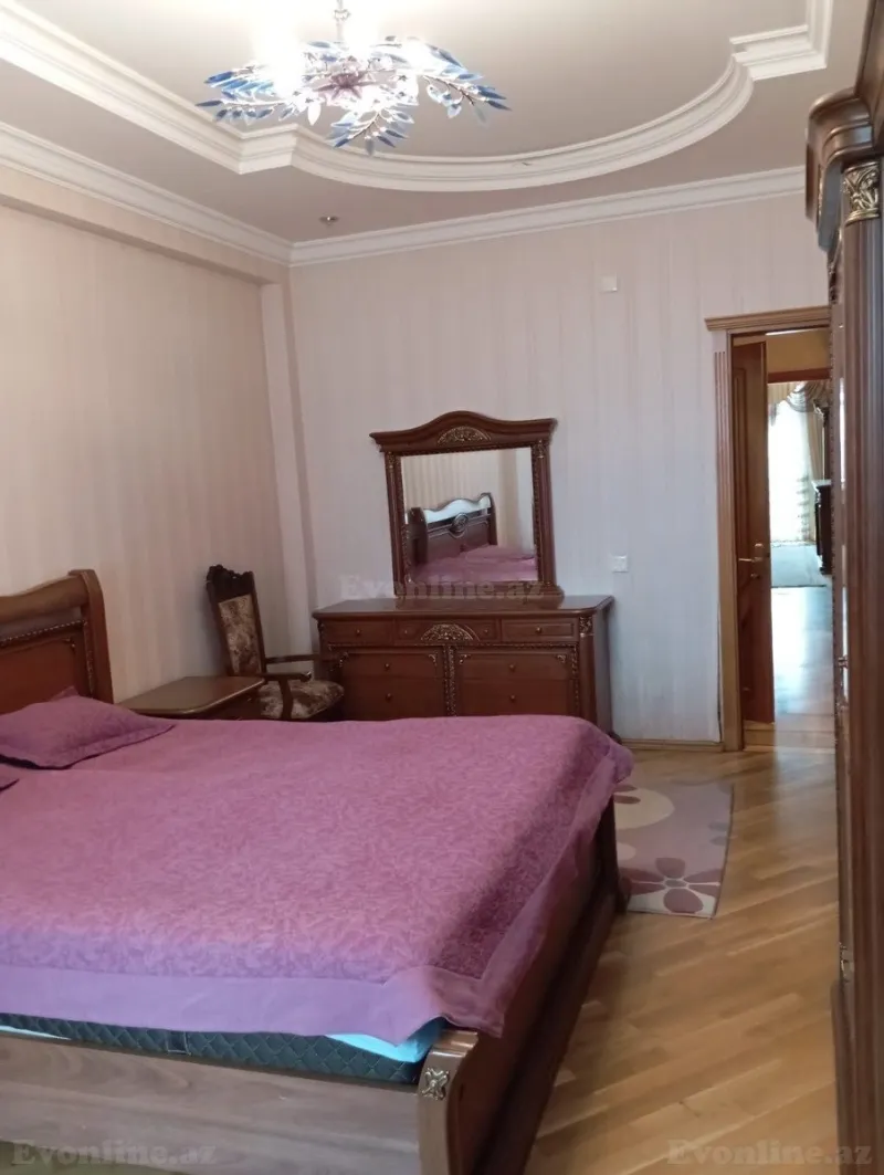 3 otaqlı yeni tikili mənzil kirayə verilir — Nəsimi r., Bakı