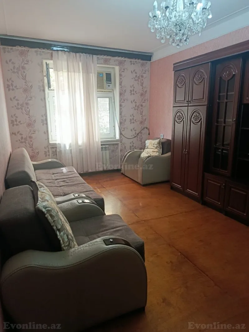 3 otaqlı köhnə tikili mənzil kirayə verilir — Həzi Aslanov m., Bakı - şəkil 4