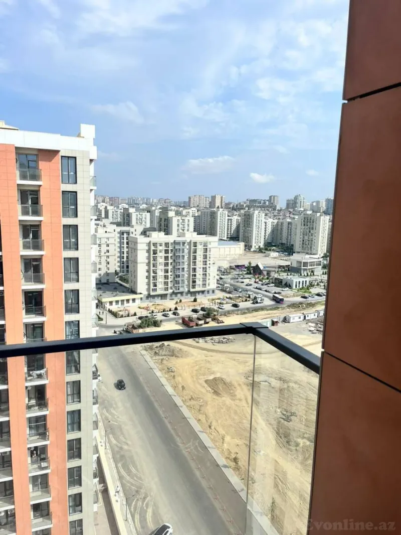 3 otaqlı yeni tikili mənzil kirayə verilir — Yasamal r., Bakı - şəkil 5