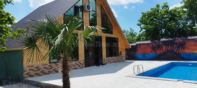 5 otaqlı Həyət evi 160 m² Qəbələ Satılır
