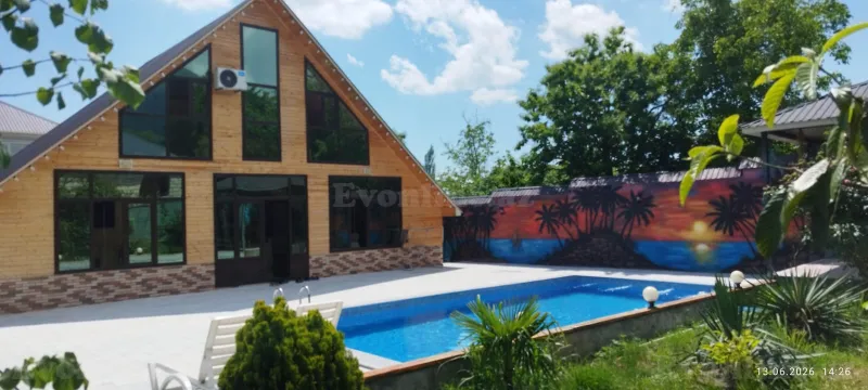 5 otaqlı həyət evi satılır — Qəbələ - şəkil 2