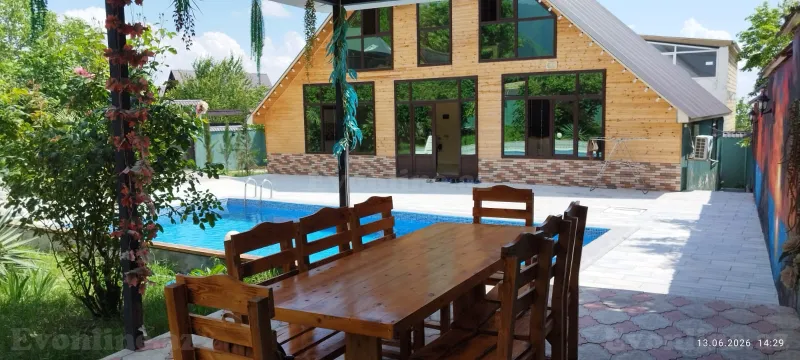 5 otaqlı həyət evi satılır — Qəbələ - şəkil 3