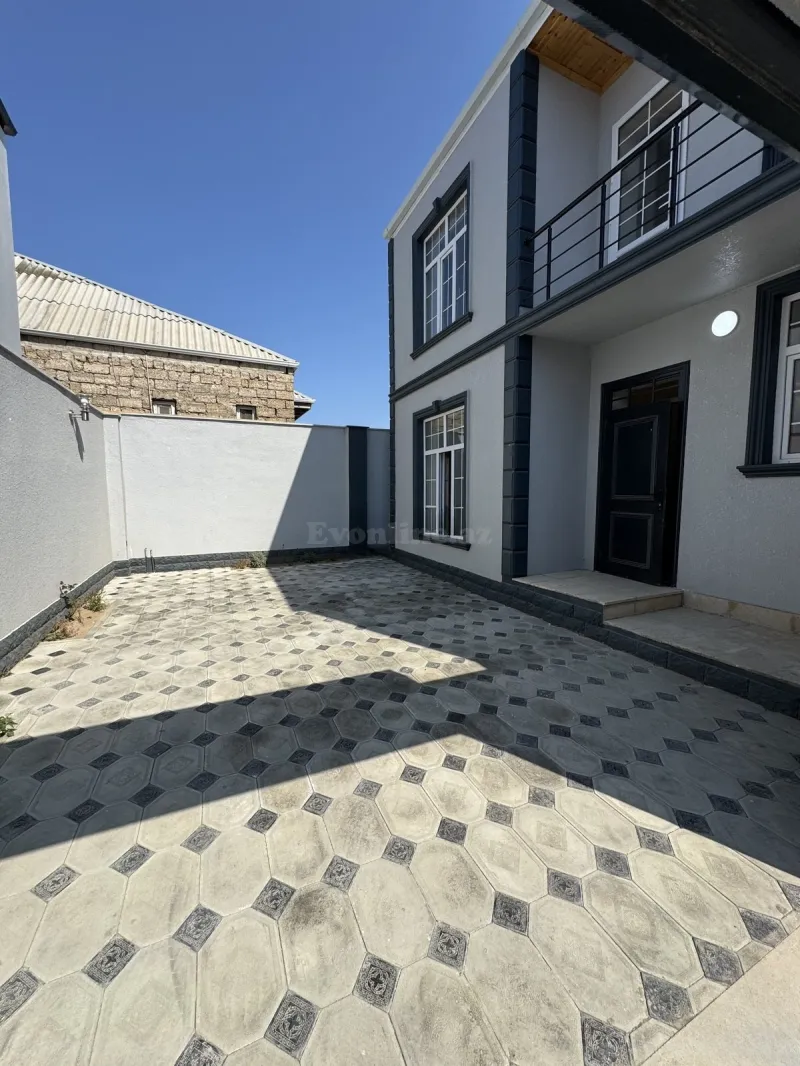 4 otaqlı həyət evi satılır — Binə, Bakı - şəkil 2