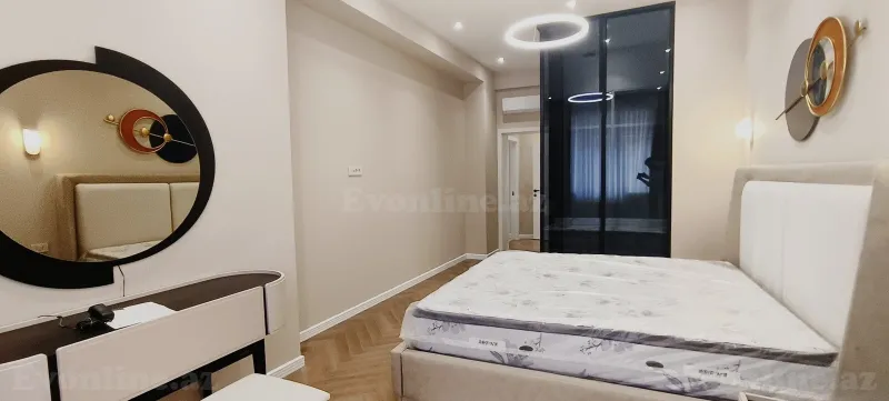 3 otaqlı yeni tikili mənzil kirayə verilir — Nizami m., Bakı - şəkil 4
