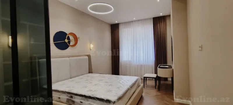 3 otaqlı yeni tikili mənzil kirayə verilir — Nizami m., Bakı - şəkil 11