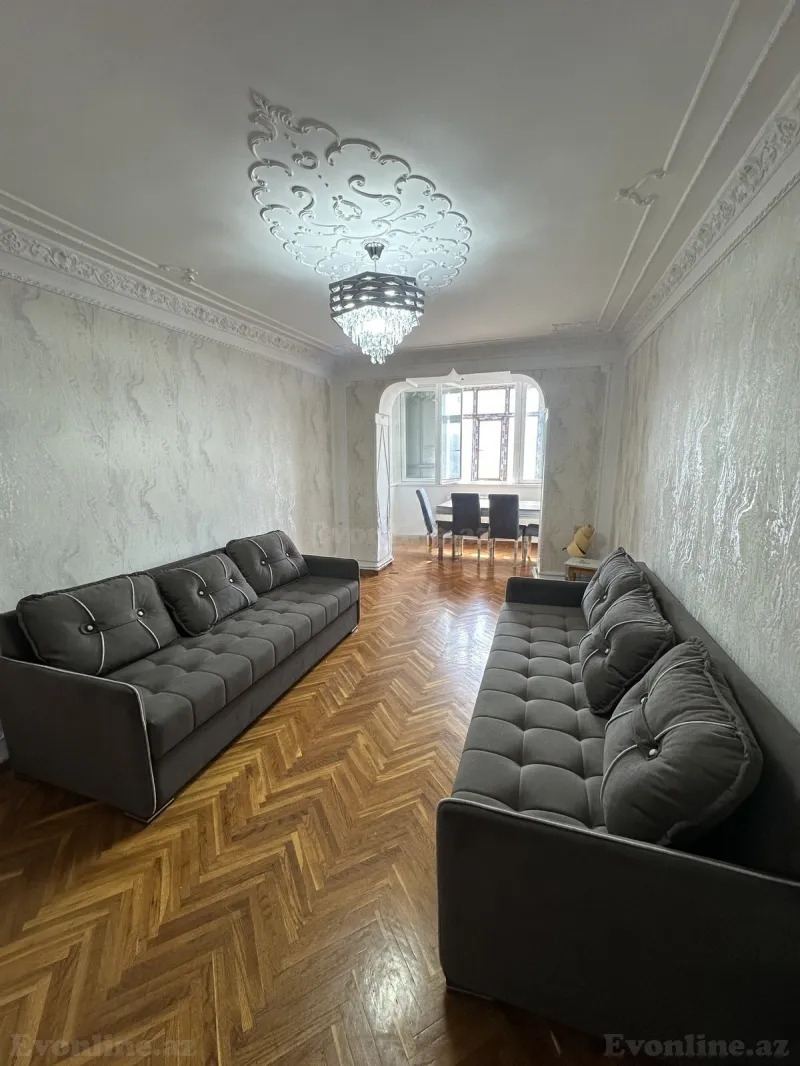 2 otaqlı Mənzil 60 m² Nərimanov r. Kirayə verilir
