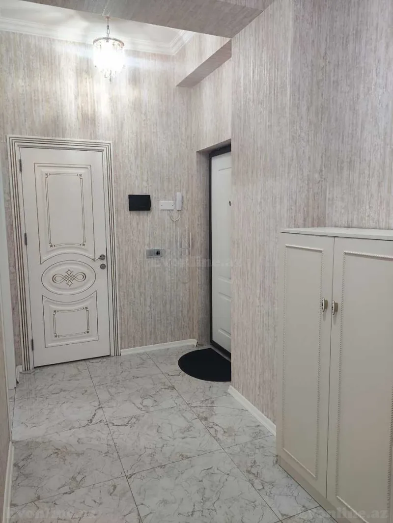 3 otaqlı yeni tikili mənzil kirayə verilir — Yeni Günəşli, Bakı - şəkil 8