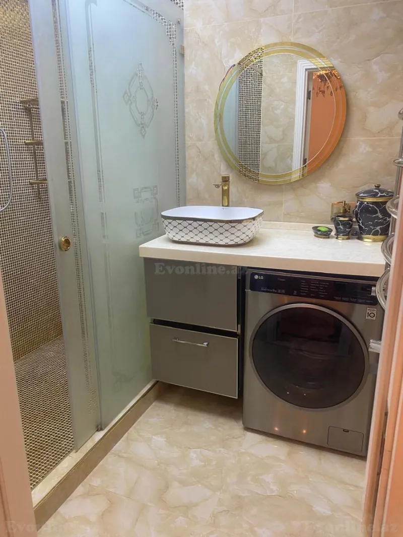 3 otaqlı yeni tikili mənzil satılır — Gənclik m., Bakı - şəkil 19