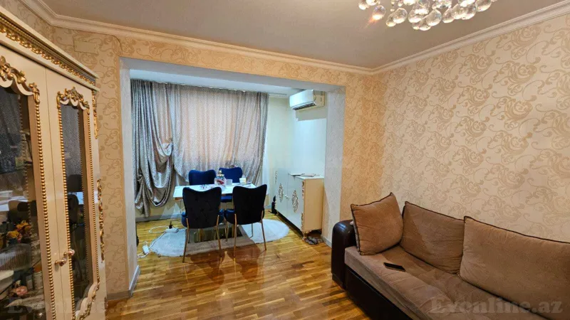 2 otaqlı Mənzil 55 m² Elmlər Akademiyası m. Satılır