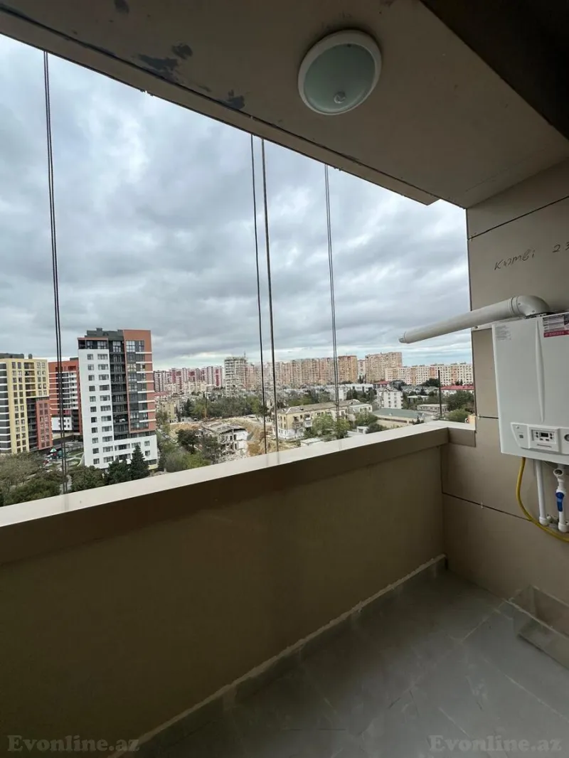 3 otaqlı yeni tikili mənzil kirayə verilir — Neftçilər m., Bakı - şəkil 12