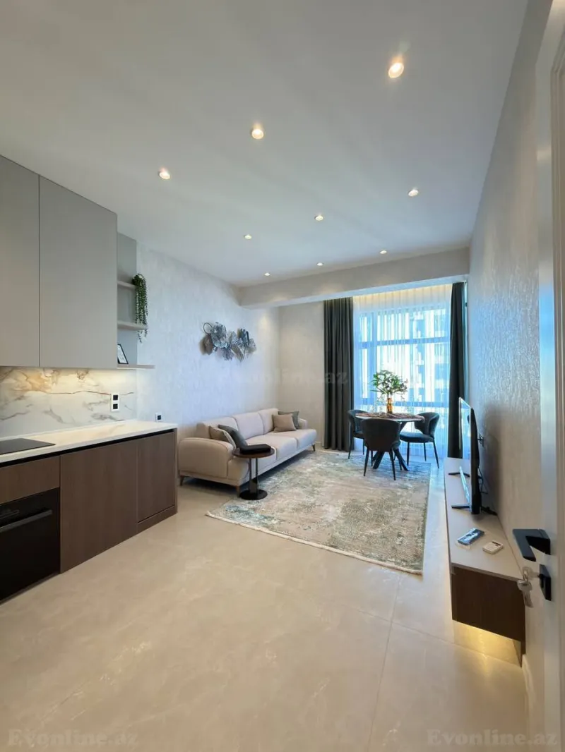 2 otaqlı Mənzil 54 m² Elmlər Akademiyası m. Satılır
