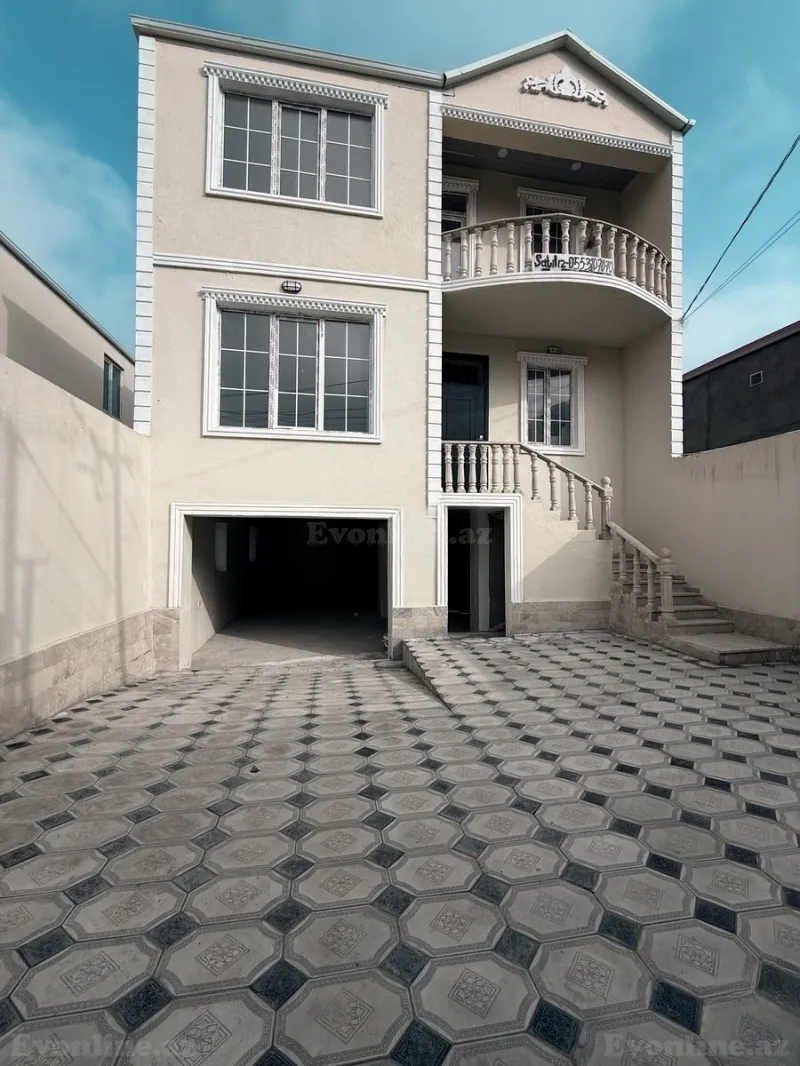4 otaqlı həyət evi satılır — Masazır, Bakı - şəkil 2