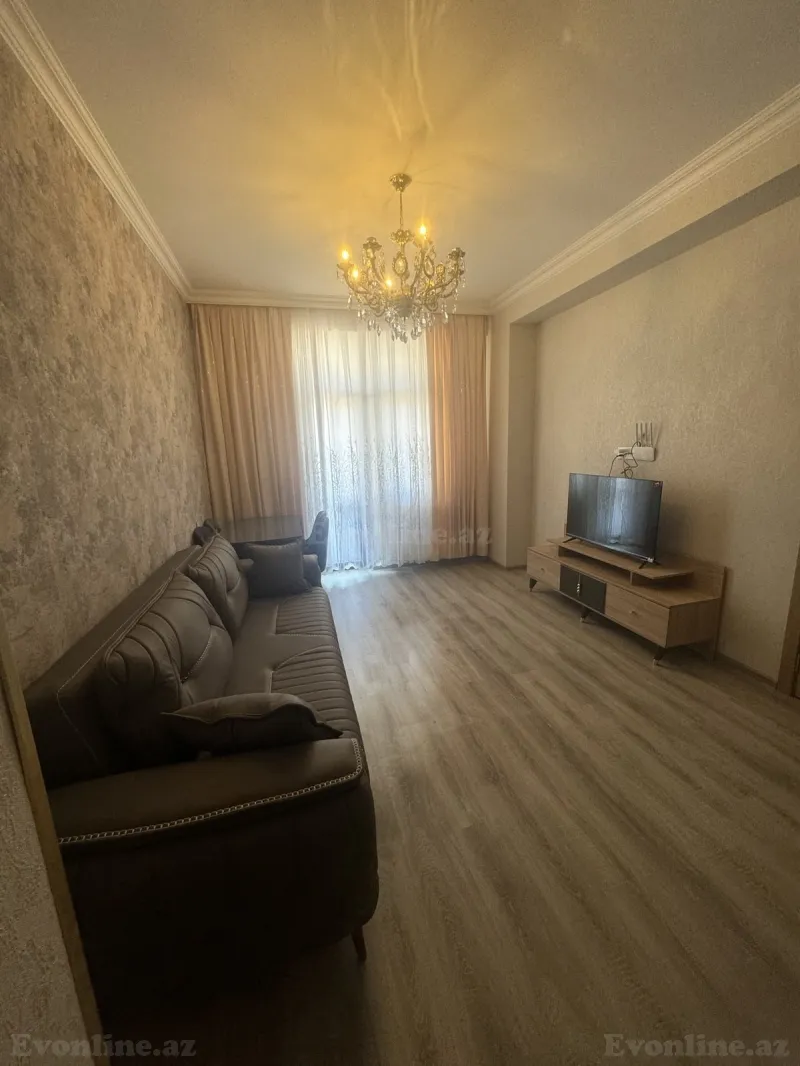 2 otaqlı yeni tikili mənzil kirayə verilir — Nərimanov r., Bakı - şəkil 3
